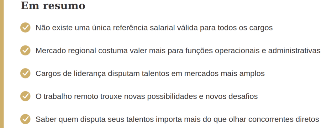 Mercado nacional não basta: como definir a referência salarial certa para cada cargo 